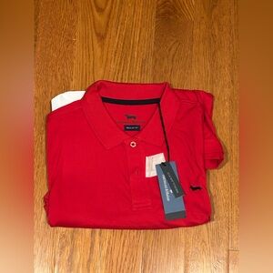 NWT Harmont & Blaine Bright Red Polo Shirt